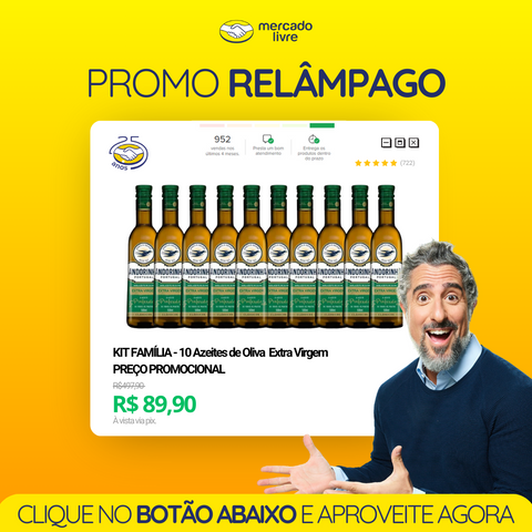 Kit 10 Azeite de Oliva Extra Virgem Português Andorinha Clássicos Vidro 500ml - Image 1