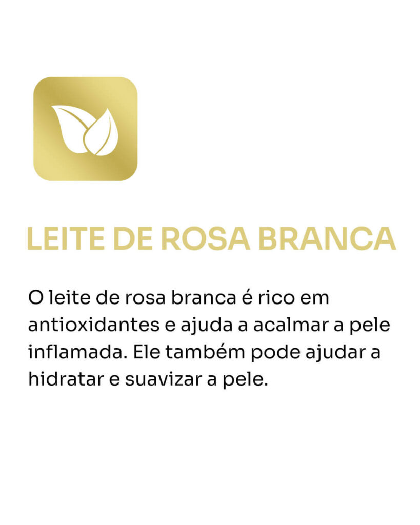 Leite de Rosa Branco